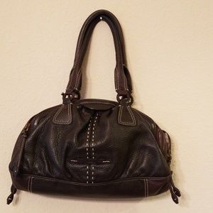 Brown Cole Haan Genuine Soft Leather Handbag